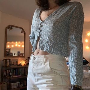 La hearts PACSUN floral blouse